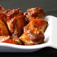 Chicken Wings On Plate