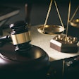 Gavel Scales Of Justice