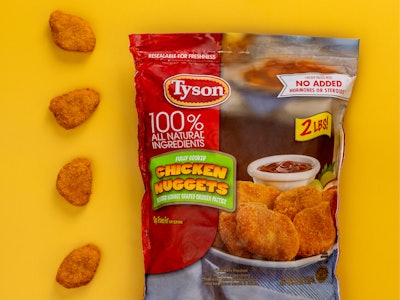 Tyson Nuggets Yellow Background
