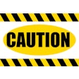 Caution Hazard Sign