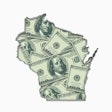 Wisconsin Money Map Dollars