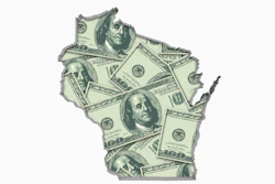 Wisconsin Money Map Dollars