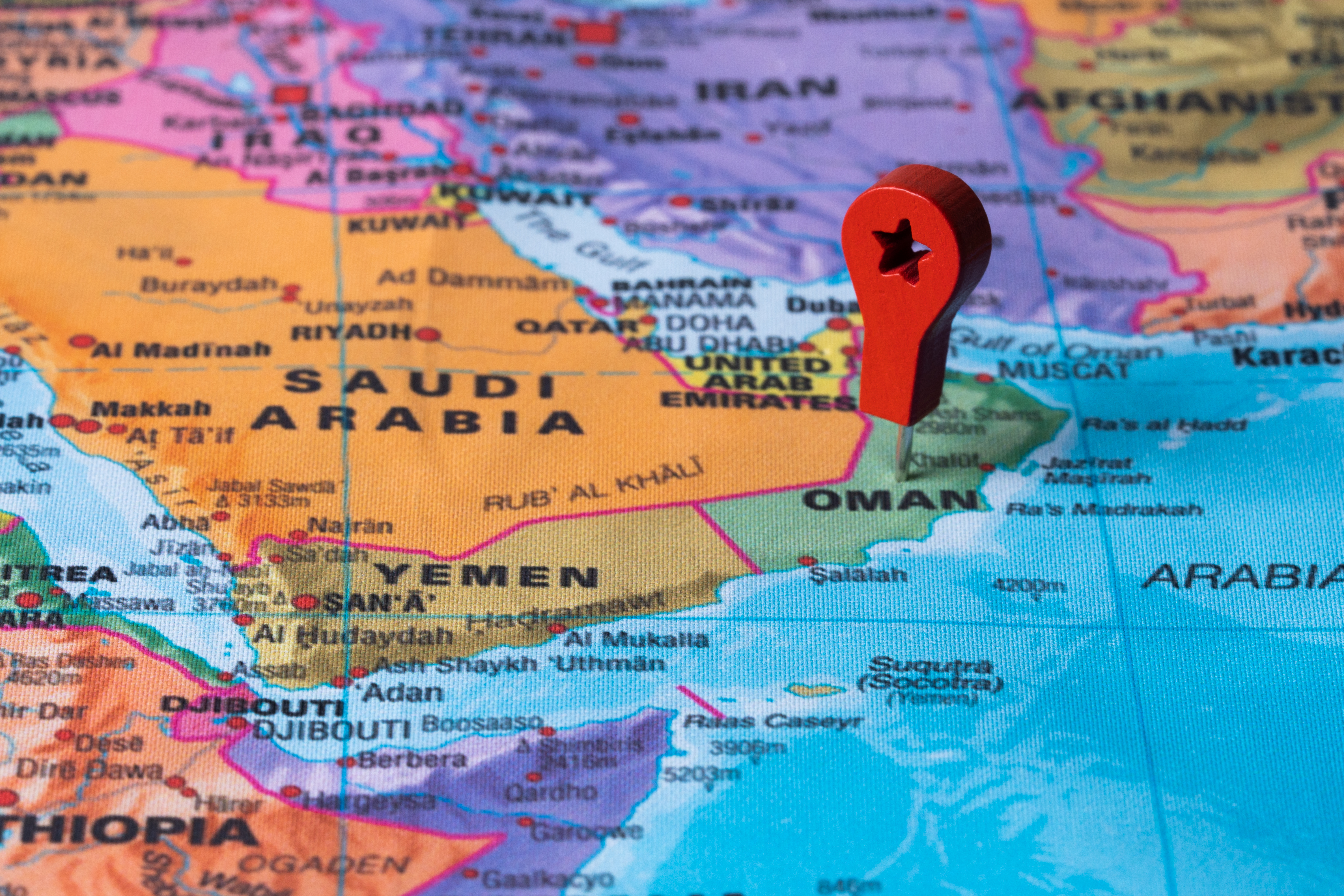 Oman Map