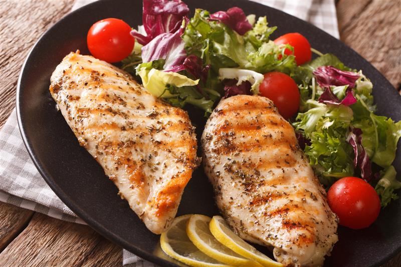 Bigstock Healthy Food Grilled Chicken 156863963