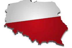 Poland Map Flag