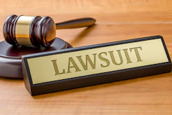 Lawsuit Legal Gavel Name Plate