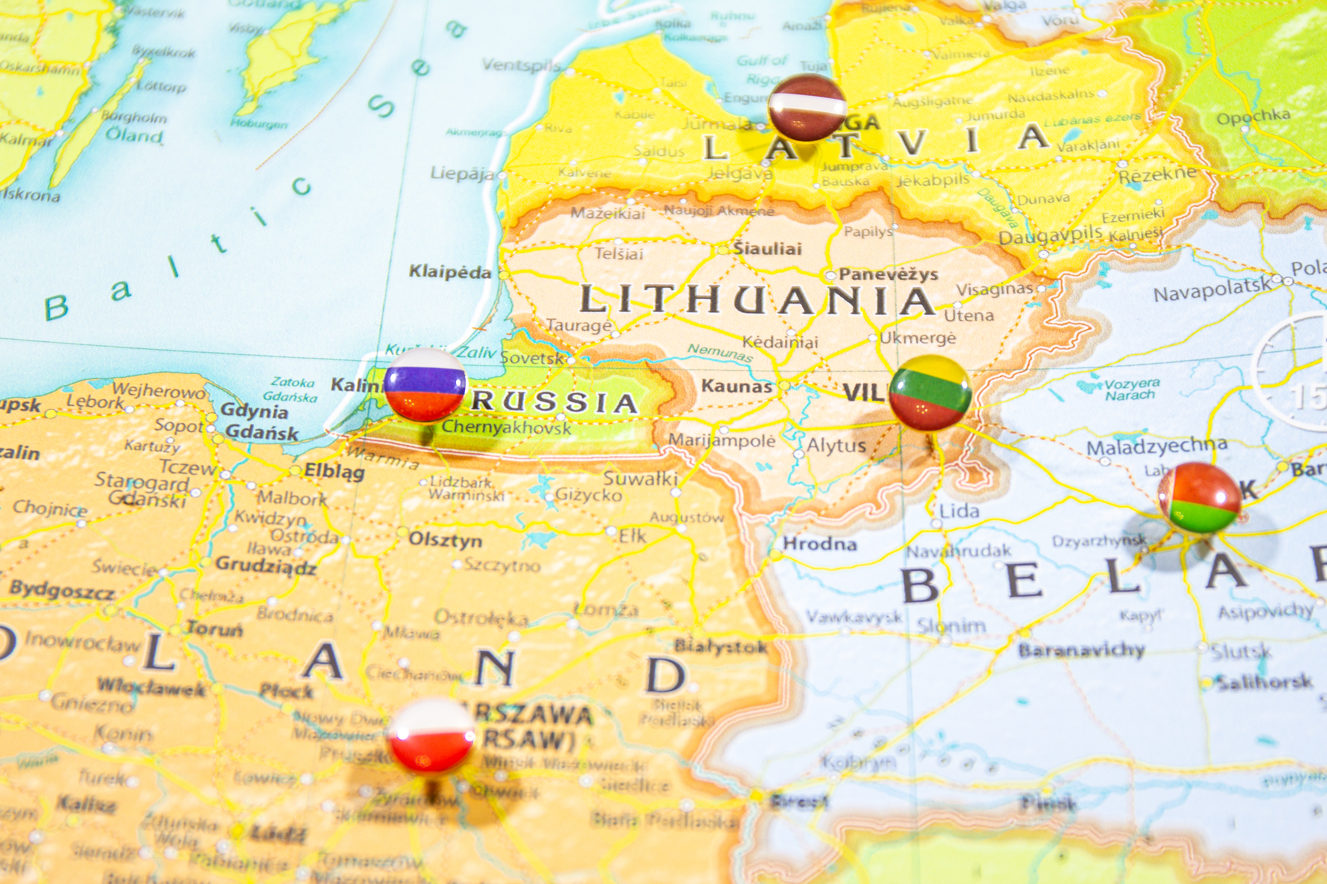 Baltic Latvia Lithuania Belarus Poland