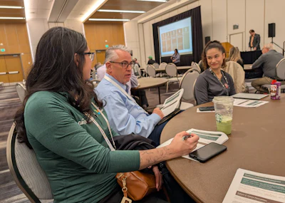 Attendees of the PEAK 2026 Coop of Leaders session discuss various workforce challenges.