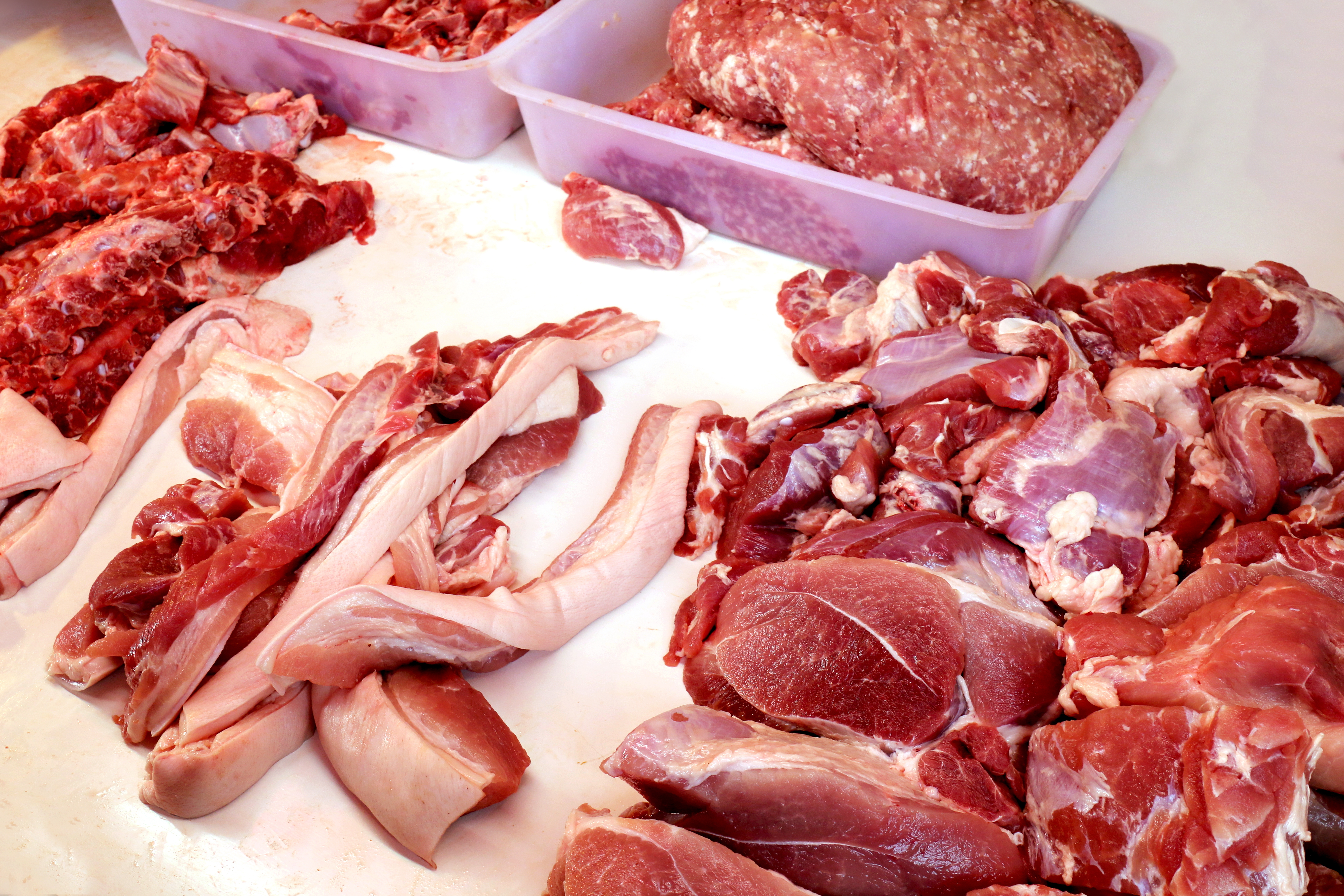 Raw Pork Meat