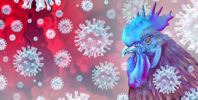 Bird Flu Virus Chiken