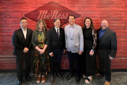 From left: Hanbae Lee (COO), Diane Fowler (CFO), Dr. Stevenson Hwang (chairman of McNess and CEO of Easy USA Holdings), Mark Poeschl (vice chairman and CEO), Jessie Potterton (vice president of HR) and Dustin Suess (CCO).