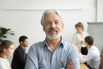 Senior Worker Man