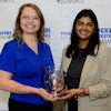 The 2026 Chicken Marketer of the Year award was accepted by Shelli Laskowitz, senior manager, poultry innovation and Shivangi Singha, senior manager, innovation & activation, Popeyes Louisiana Kitchen.
