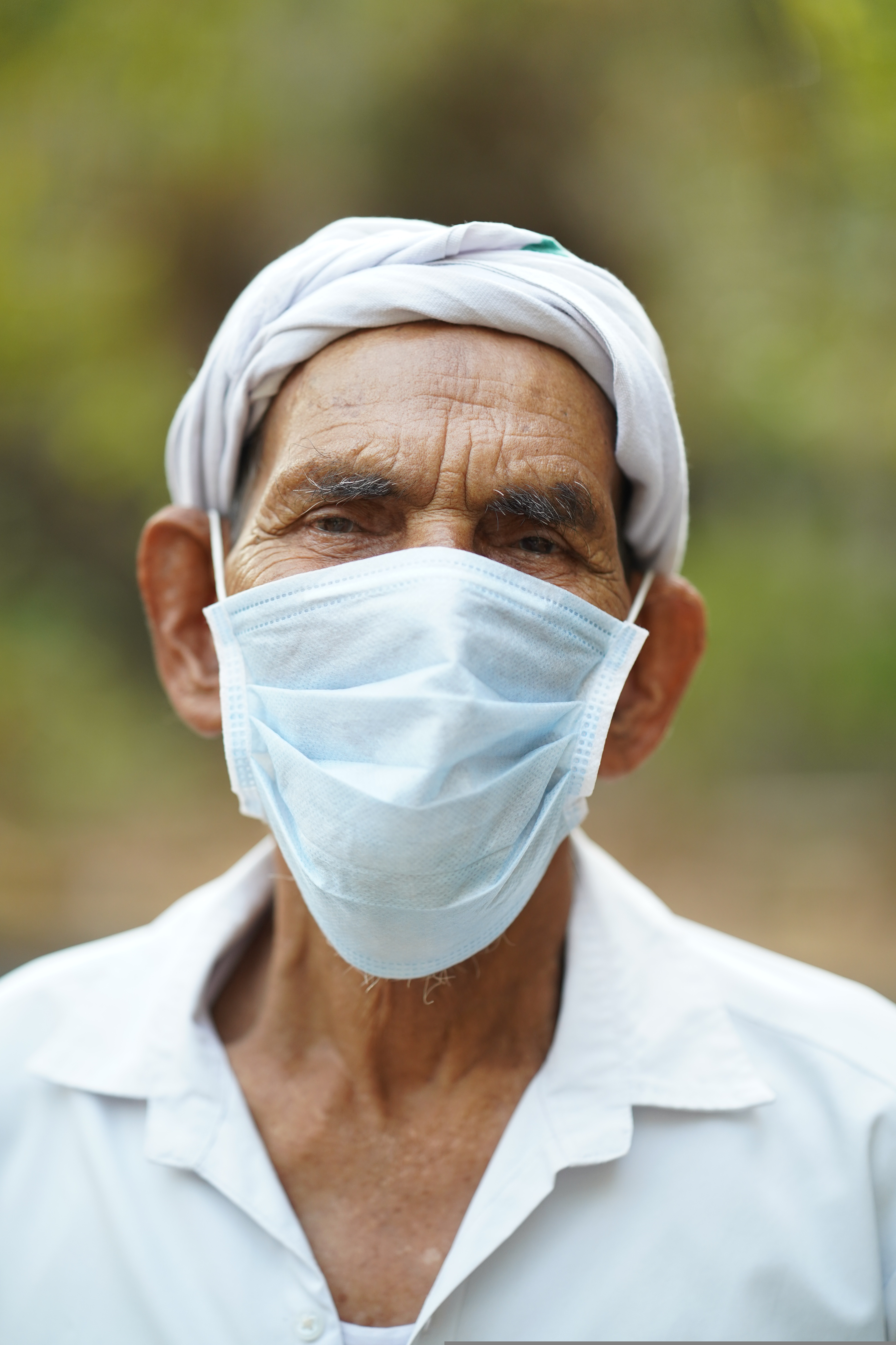 Man In Facemask Pandemic Concept