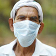 Man In Facemask Pandemic Concept
