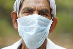 Man In Facemask Pandemic Concept