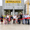MPS Egg Farms celebrates the grand opening of its new Strauss Feed Mill in North Manchester, Indiana, with a ribbon cutting.