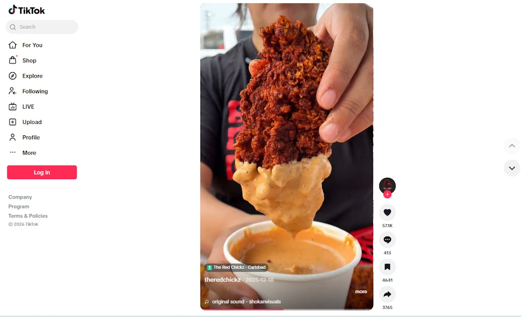 The Red Chickz TikTok strategy powers hot chicken growth