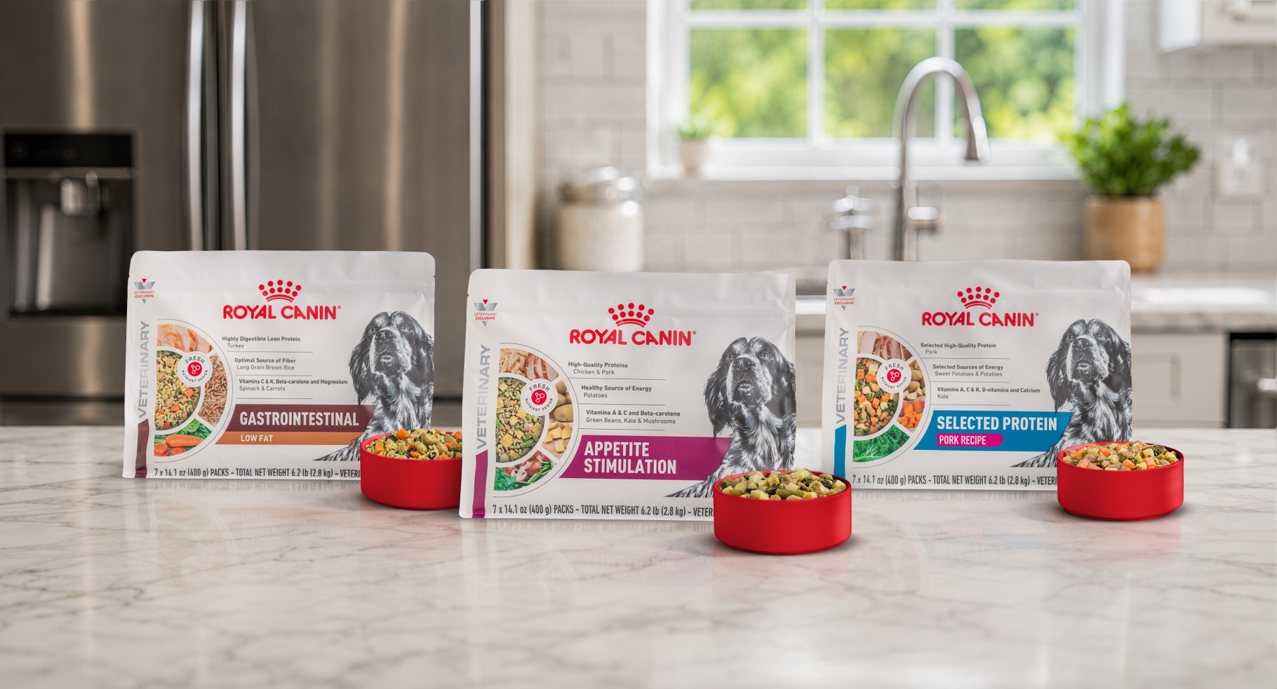 Royal Canin launches its first fresh therapeutic diet portfolio available exclusively through veterinarians.