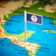 Belize Map Flag