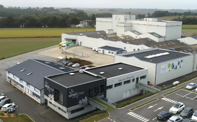The headquarters of the Olmix Group in Bréhan, Brittany.