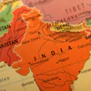 India Map Globe