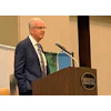 Sen. Jerry Moran speaks at the Kansas Ag Summit in Manhattan, Kansas.