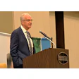 Sen. Jerry Moran speaks at the Kansas Ag Summit in Manhattan, Kansas.