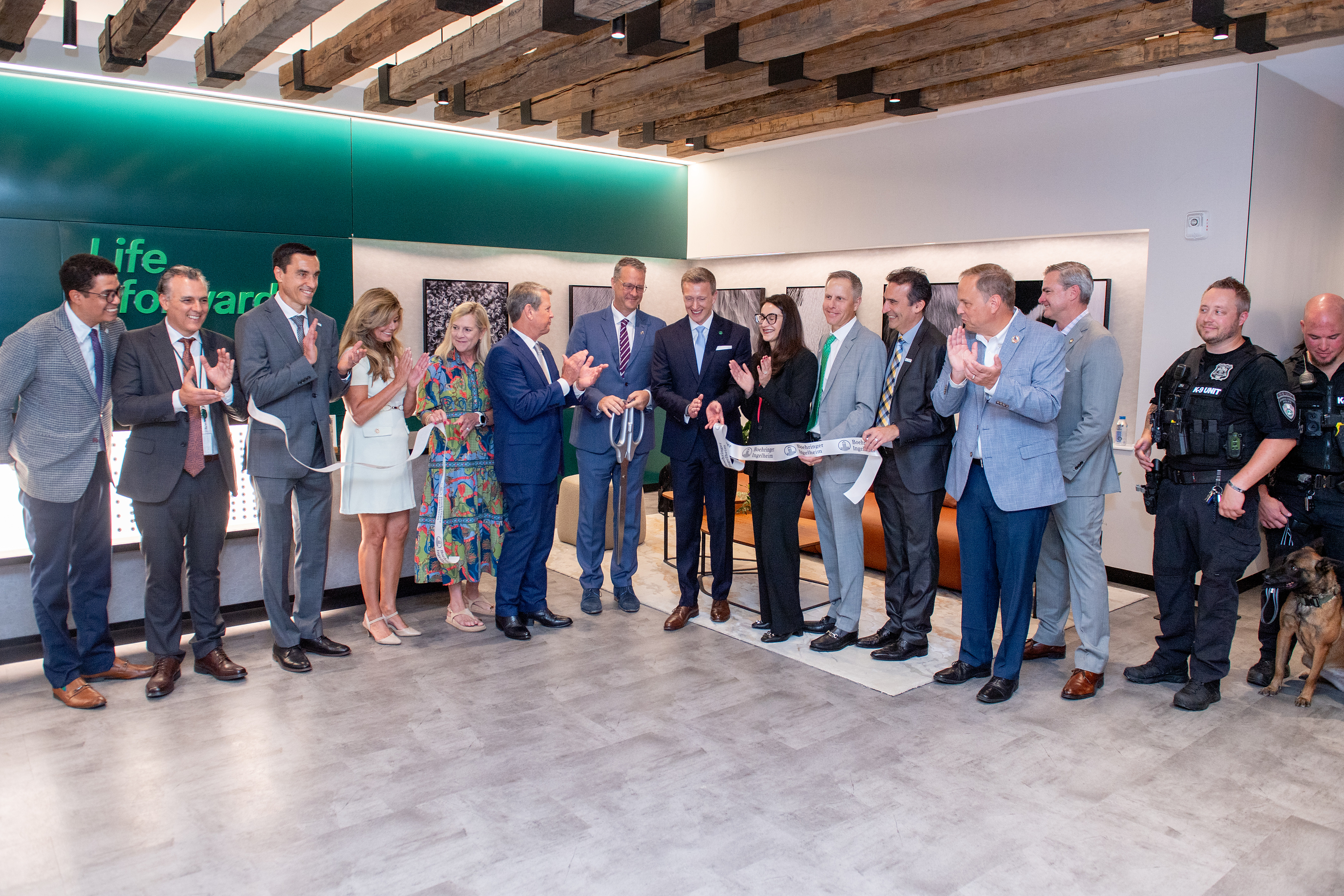 Boehringer Ingelheim celebrated the grand opening of its new U.S. Animal Health headquarters in Johns Creek, Georgia.