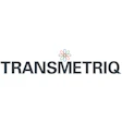TRANSMETRIQ logo with colorful flower icon and dark blue text
