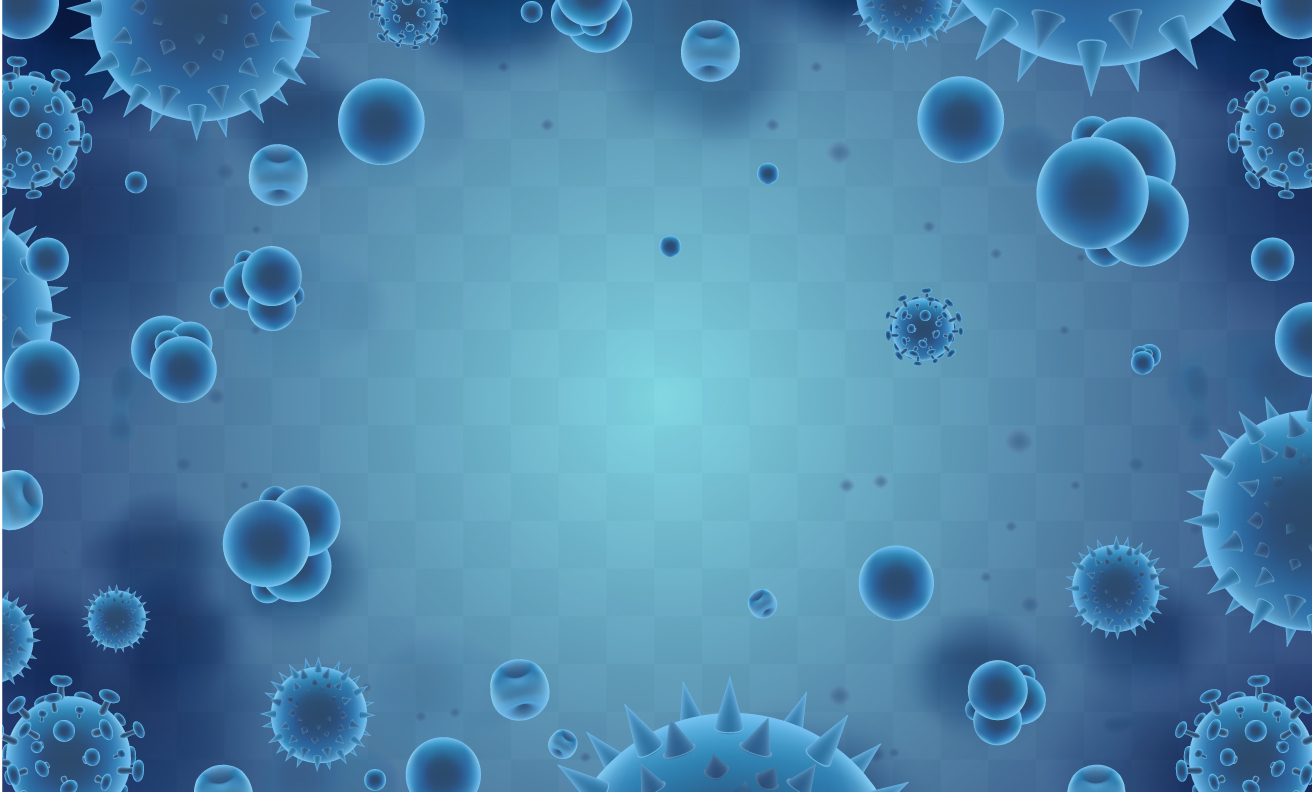 Viruses Bacteria Bkgkrnd Blues
