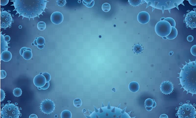 Viruses Bacteria Bkgkrnd Blues